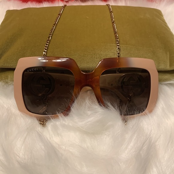 New Gucci oversized Frame Sunglasses - Picture 3 of 13